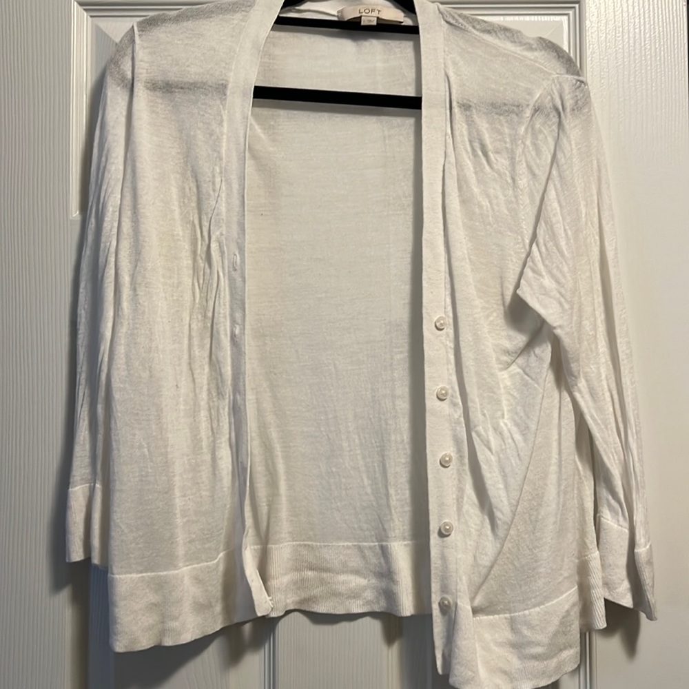White Cardigan